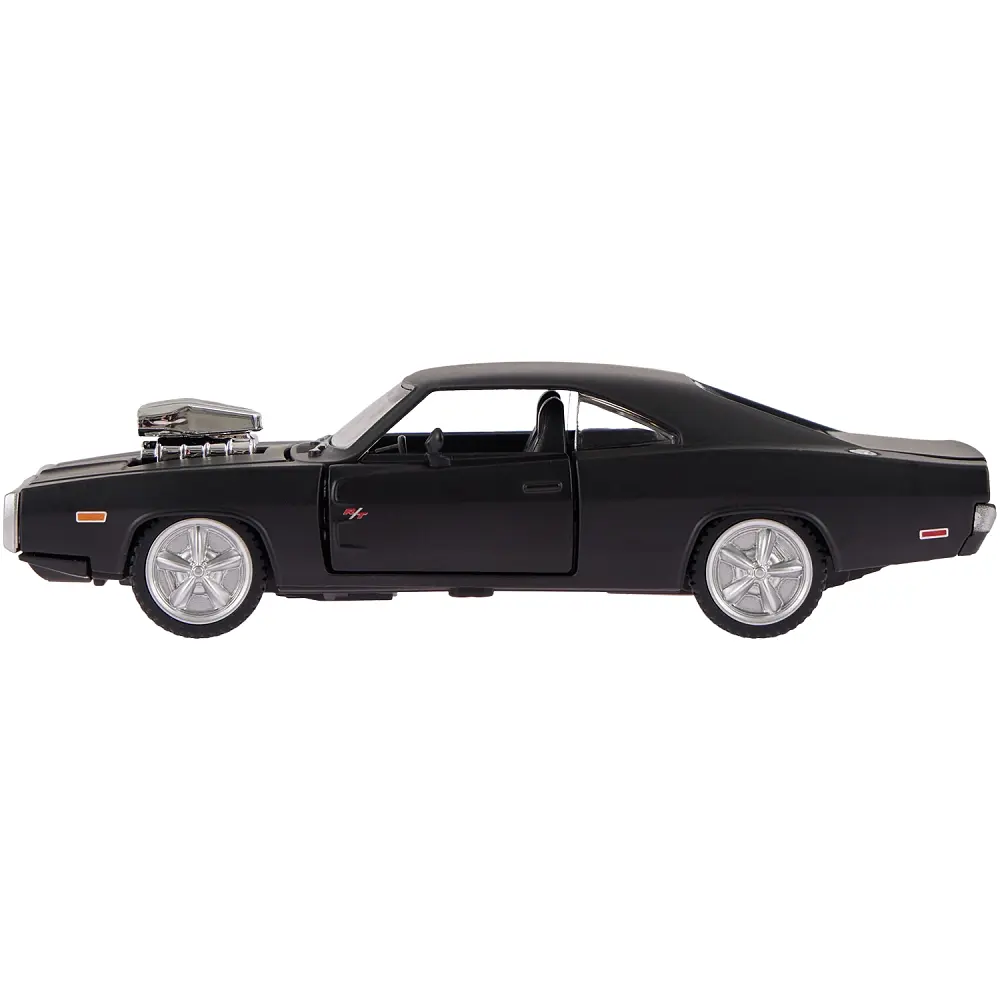Машинка Rastar 1970 Dodge Charger R/T 1:36 Чорний - фото 3