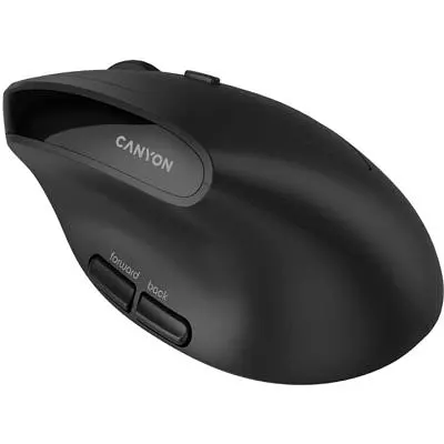 Комп'ютерна мишка Canyon MW-25 LED Silent Wireless/Bluetooth Black (CNS-CMSW25) - фото 3