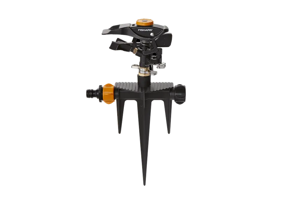 Дощуватель імпульсний металевий Fiskars з механізмом вкл/викл (1023658) - фото 3