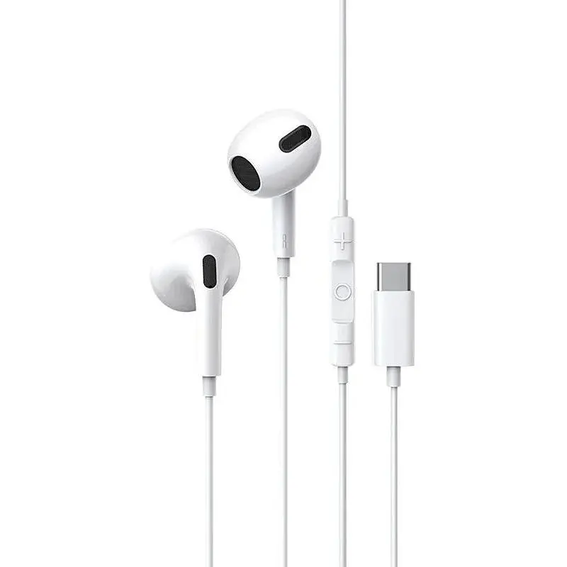 Навушники Baseus Encok Wired C17 (Type-C) білі - фото 6