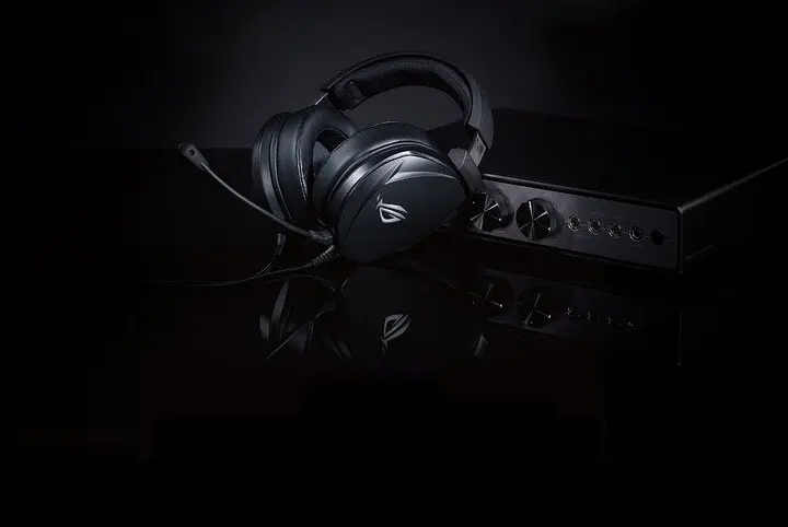 Навушники Asus дротові геймерські повнорозмірні ROG Theta Electret чорна - фото 8