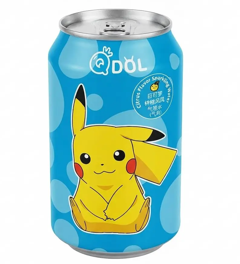 Газований напій Qdol Pokemon Citrus Pikachu 330мл