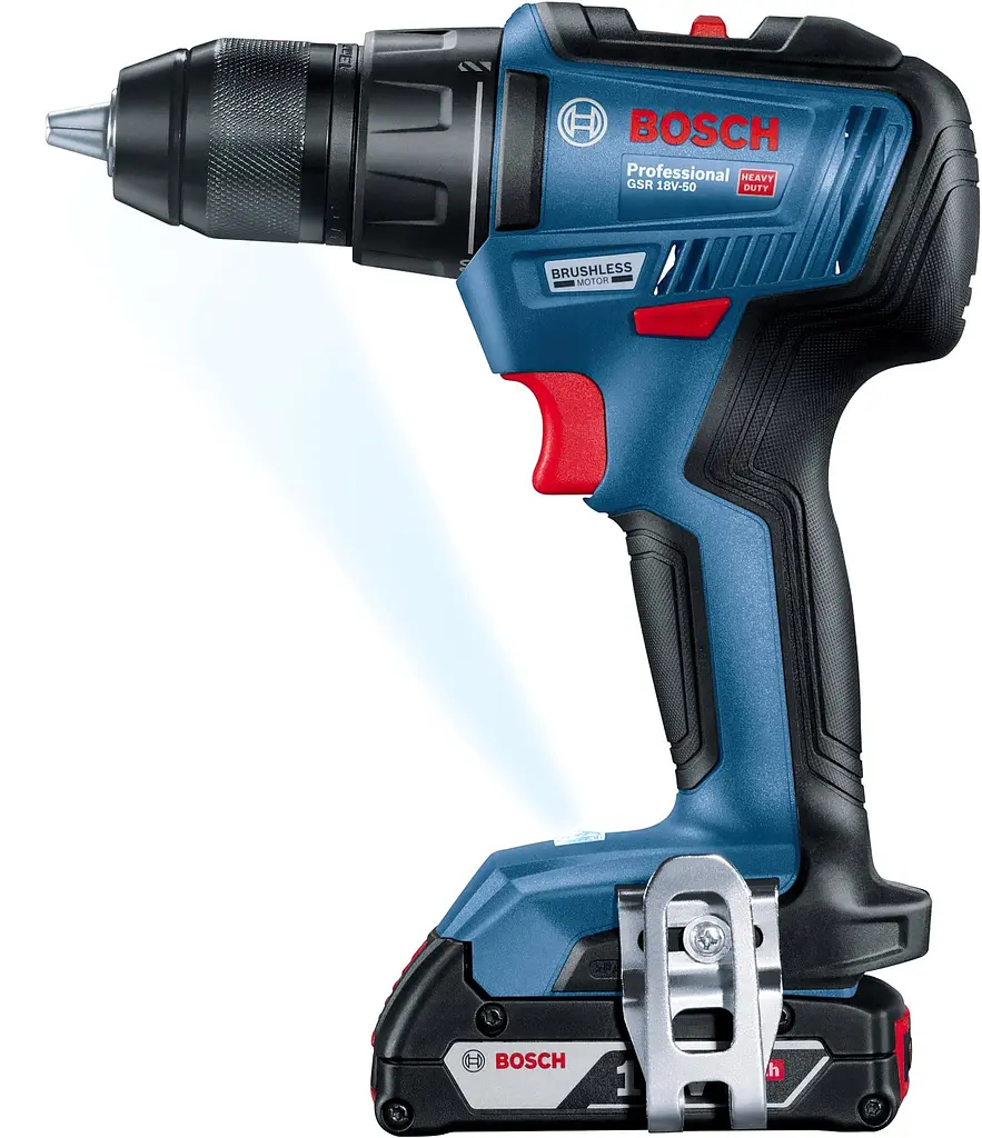 Шуруповерт-дрель аккумуляторная Professional GSR 18 V-50 18В Bosch teh0025332 - фото 6