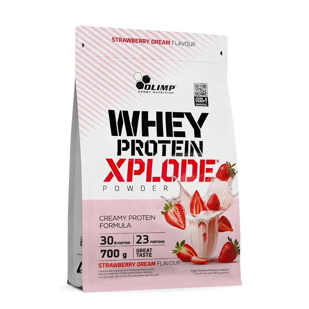 Сироватковий протеїн Whey Protein Xplode, 700 грам - Полуниця Olimp Sport Nutrition vit0004150