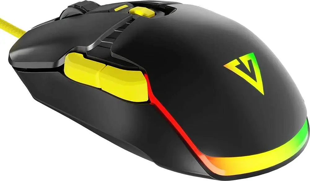 Комп'ютерна мишка ModeCom Jager Volcano ігрова 12400dpi. 7кн.,RGB Hot-Swap custom. чорна (M-MC-JAGER-100) - фото 10