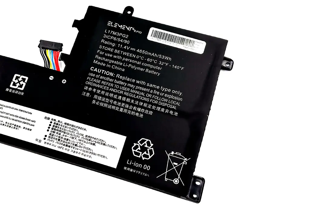 Акумулятор для Lenovo Legion Y530-15ICH Y540-15IRH Y540-17IRH Y545-PG0 Y7000P Y730-15ICH Y740-15ICH Y740-15IRH 11.4V 4650 mAh Short cable - фото 2