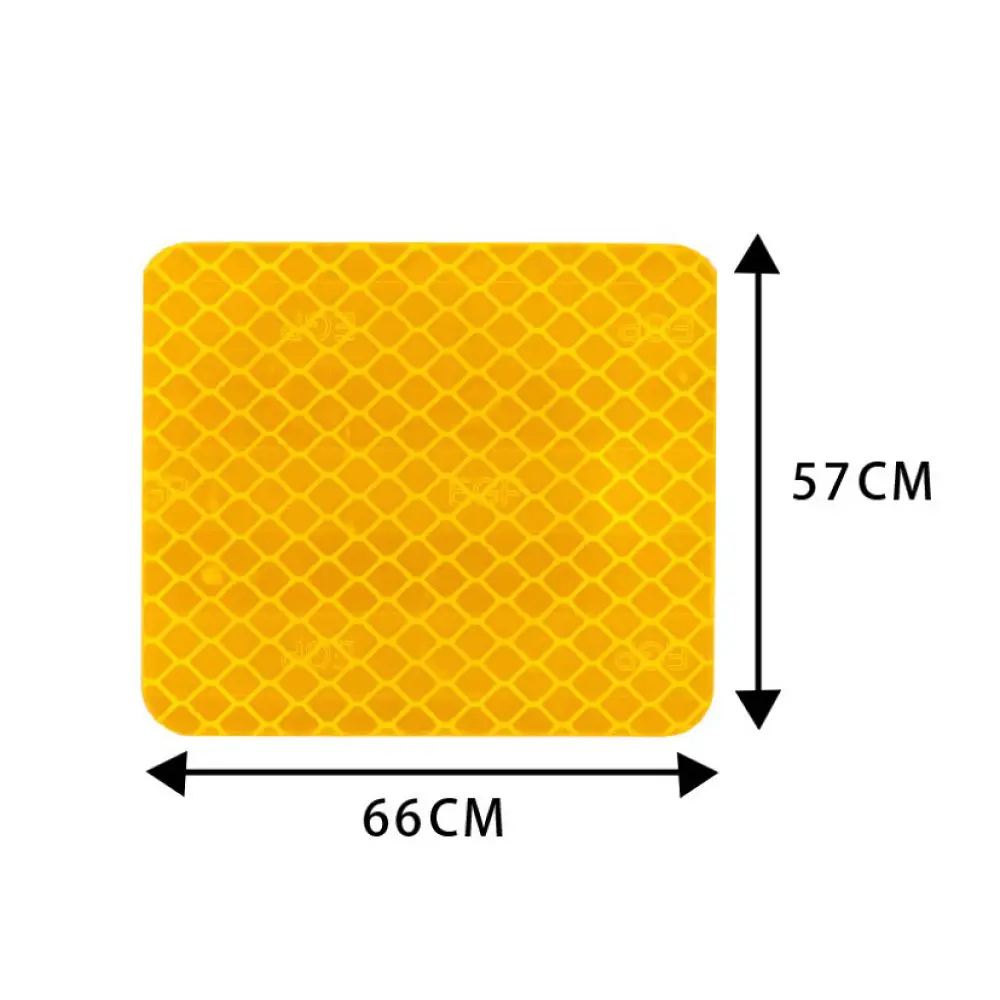 Світловідбивна наклейка на заднє крило для самокату Xiaomi Pro 2 Yellow UKC YT123412 - фото 3