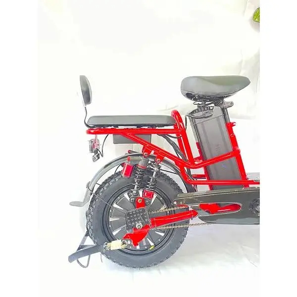 Электровелосипед Minako Monster Pro 16" 1000W 60V 30Ah гидравлические тормоза красный - фото 11