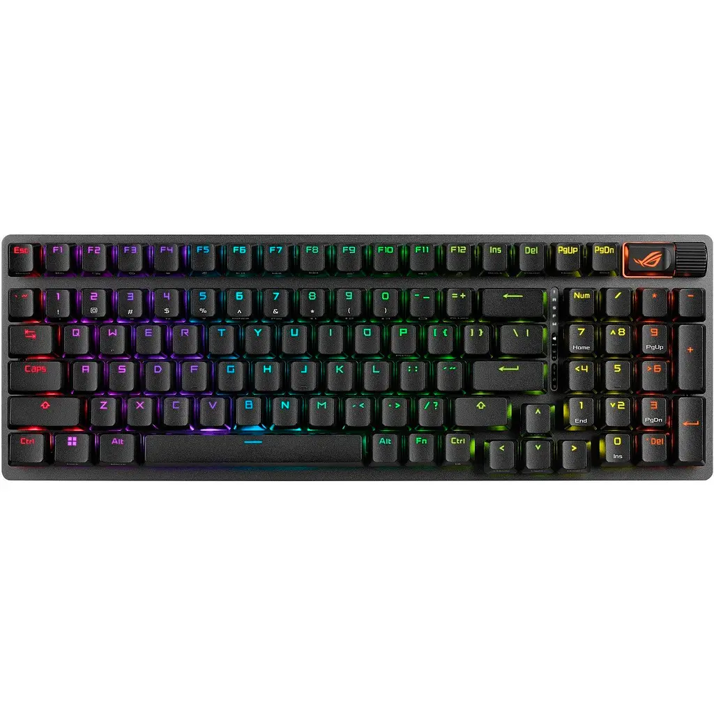 Клавиатура Asus ROG Strix Scope II 96 RGB NX Wireless Black [90MP037A-BKUA01] [116084] - фото 7