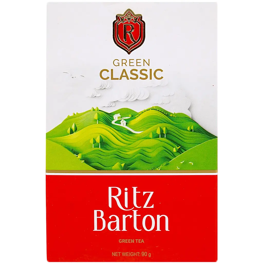 Чай зелений байховий Ritz Barton Green сlassic 90 г - фото 2