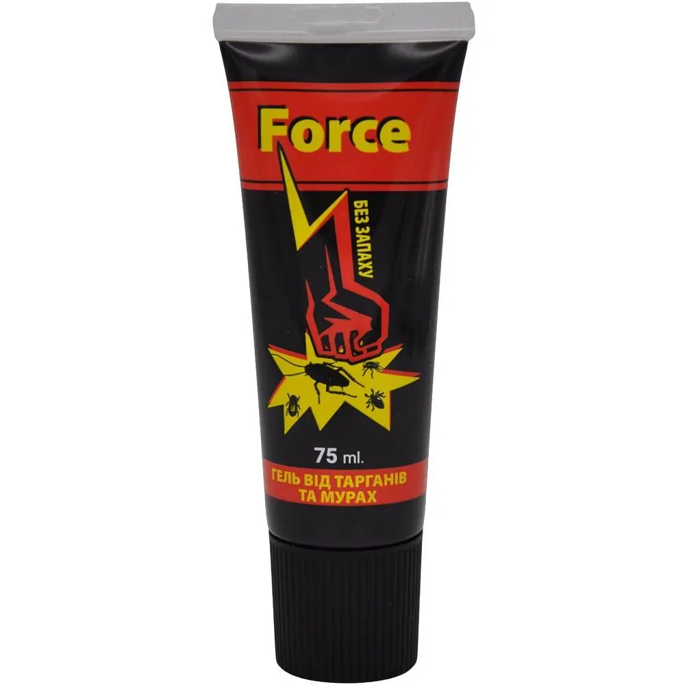 Гель Force от тараканов и муравьев 75 мл - фото 2
