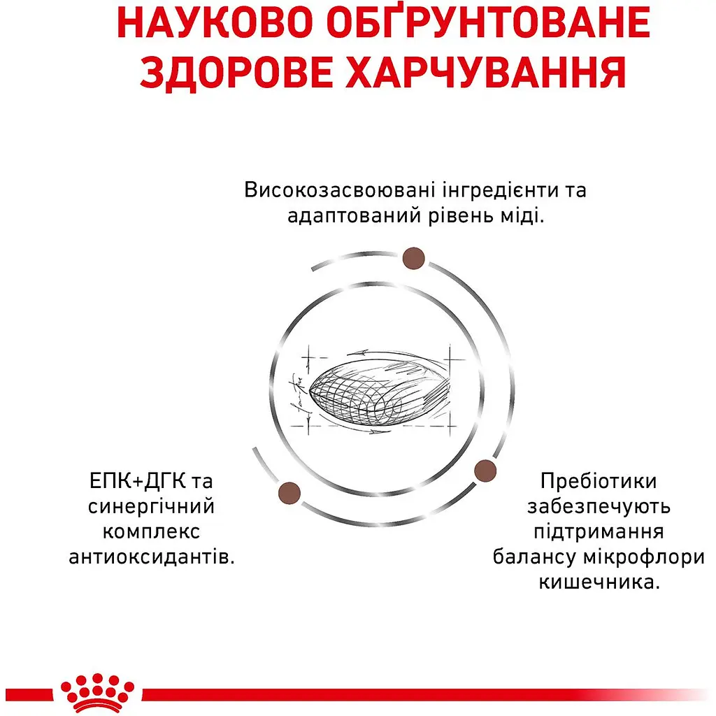Сухий повнораціонний дієтичний корм для собак Royal Canin Veterinary Hepatic Dog призначений для підтримання функції печінки при хронічній печінковій недостатності та для зниження накопичення міді у печінці 7 кг - фото 5