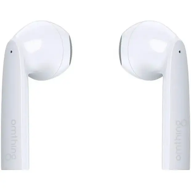 Наушники беспроводные Omthing Airfree Pods TWS (EO005) с шумоподавлением белые - фото 3