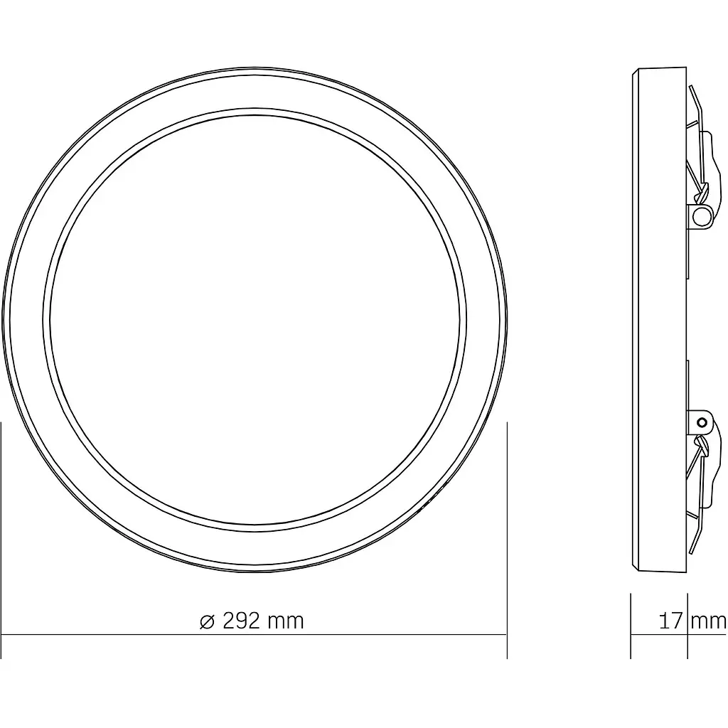 Світильник LED Videx круглий DL6R 24W 3000K-4000K-6500K White (VL-DL6R-24CW) - фото 5