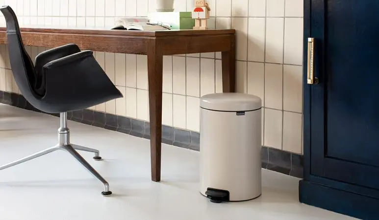 Бак для сміття Brabantia NewIcon, з педаллю, 20 л, бежевий (149948) - фото 6