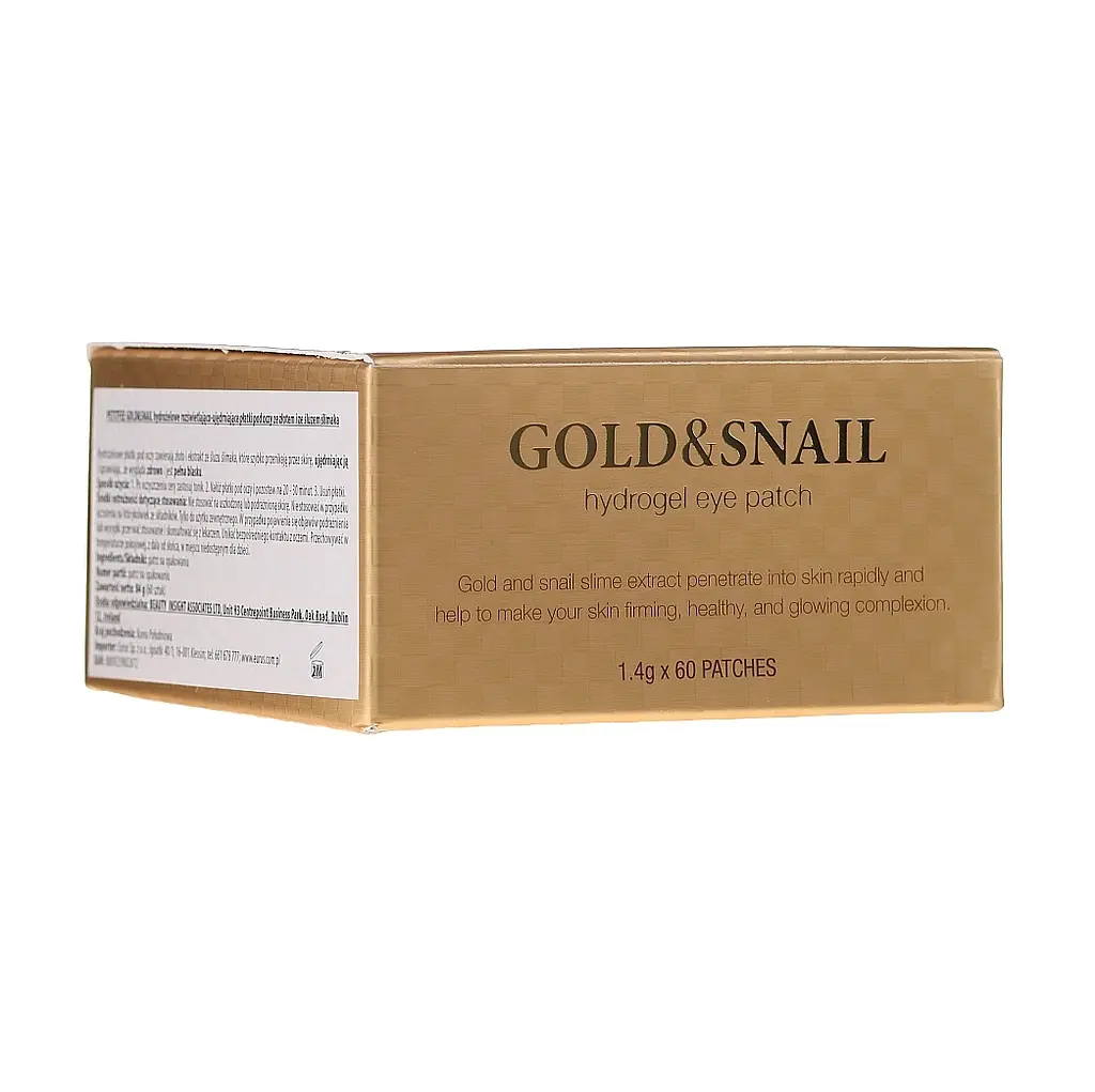 Гідрогелеві патчі для очей Золото-Равлик Gold/Snail Hydrogel Eye Patch Petitfee & Koelf 60 шт - фото 3