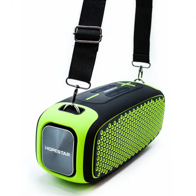 Бездротова акумуляторна Bluetooth 5.0 колонка Bass Boost бумбокс 55W Hopestar A30 - фото 3