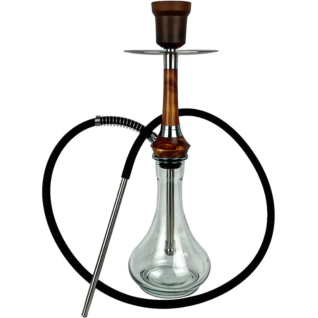 Кальян Totem Hookah Monolit Optima Bronze Drop Clear - фото 2