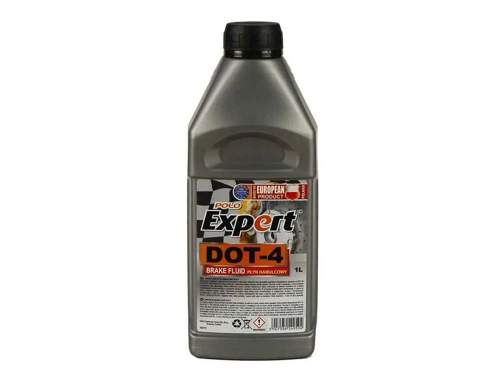 Гальмівна рідина POLO DOT-4 1л Поло (флотореагент) сірий