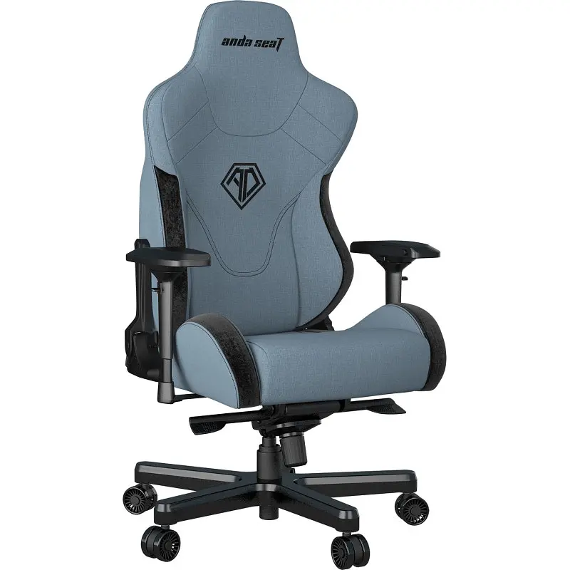 Крісло для геймерів Anda Seat T-Pro 2 Size XL Blue/Black (AD12XLLA-01-SB-F) - фото 5