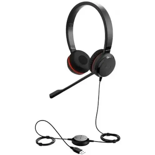 Гарнитура проводная Jabra EvoLVE 20 MS Stereo 4999-823-109 - фото 2