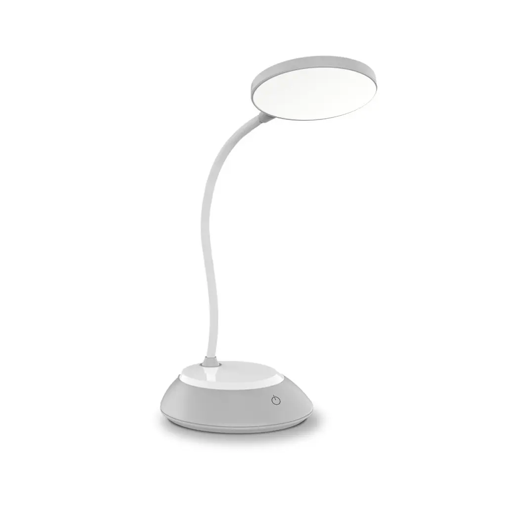 Настільна лампа TITANUM LED DC3 7W 3000-6500K USB сіра (TLTF-022G) - фото 2