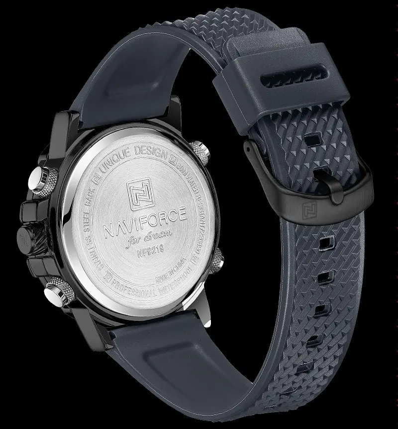 Годинник Naviforce Set Box подарочный набор, 2 ремешка - фото 13