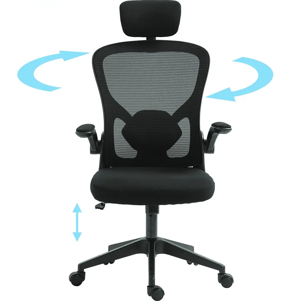 Крісло ігрове Sandberg ErgoFusion Gaming Chair Basic, чорне - фото 7