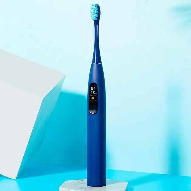 Электрическая зубная щетка Oclean X Pro Navy Blue Sonic Toothbrush - фото 7