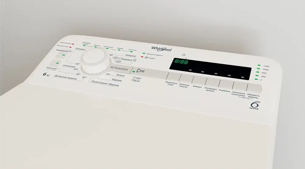 Пральна машина Whirlpool TDLR 60210UA автоматична - фото 4