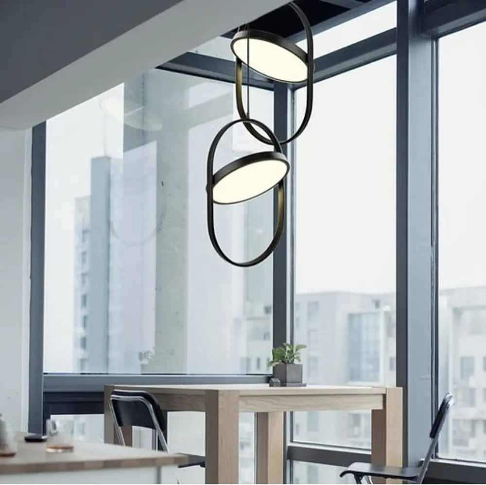 Підвісний світильник Moosee | Арт. DE 33-C BK Vertical | Line F - фото 6