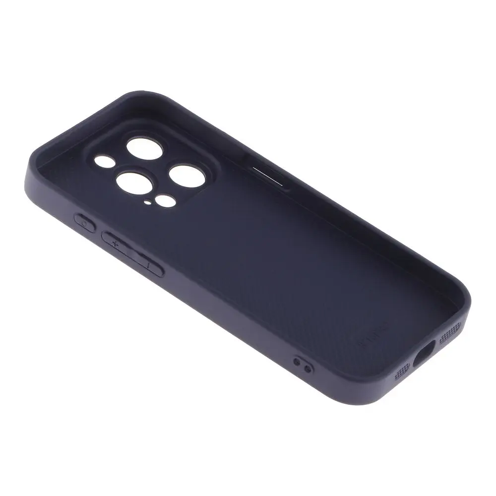 Чохол-накладка Matte скляний матовий із захистом камери AG-Glass Apple iPhone 14 Max Dark Purple - фото 3