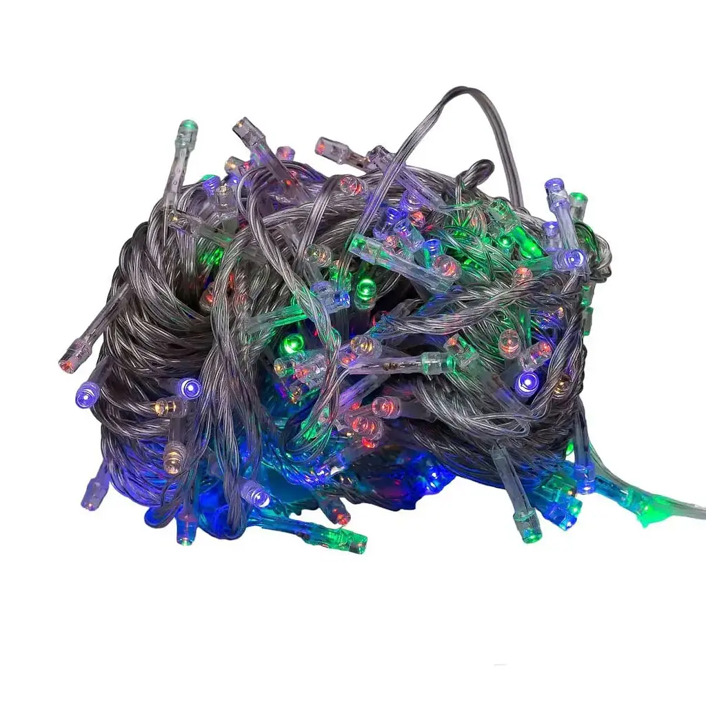 Гирлянда-нить GarlandoPro 171 LED длина 16 м прозрачная, мультиколор (W300LEDML) - фото 6