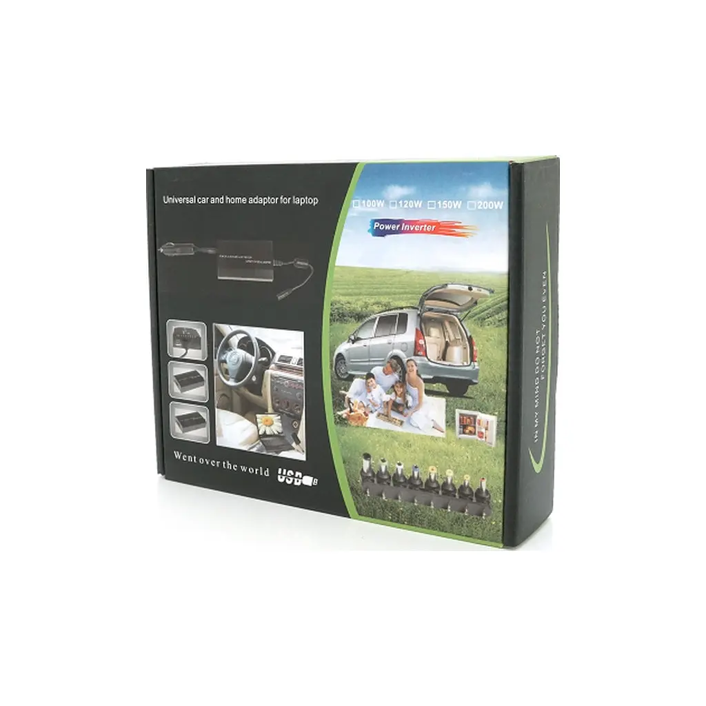 Блок живлення до ноутбуку Voltronic 100W Universal + Auto(12V), ручн. регулювання, 8 роз'ємів (34818 / YT-YBBP/100W) - фото 4