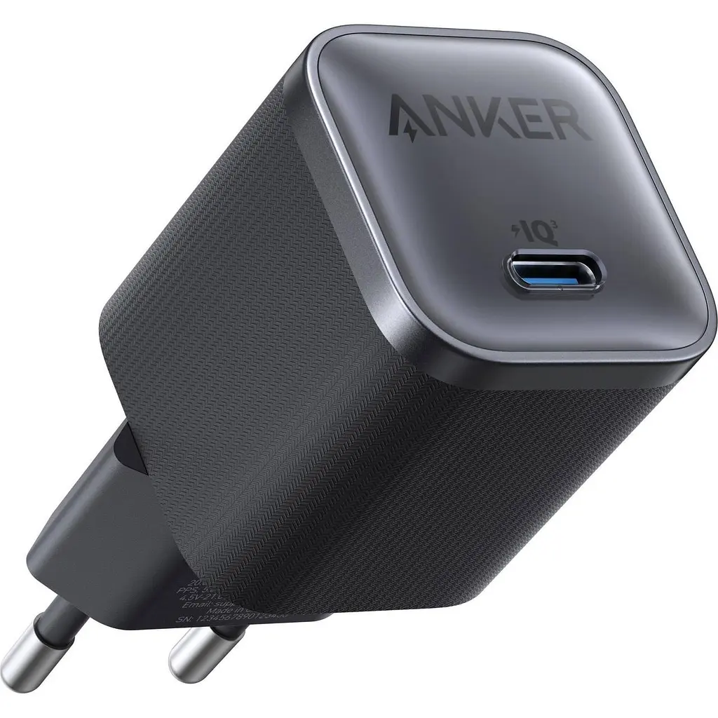 Сетевое зарядне пристрій Anker Nano Charger 45W USB-C Чорний (A2692L11)