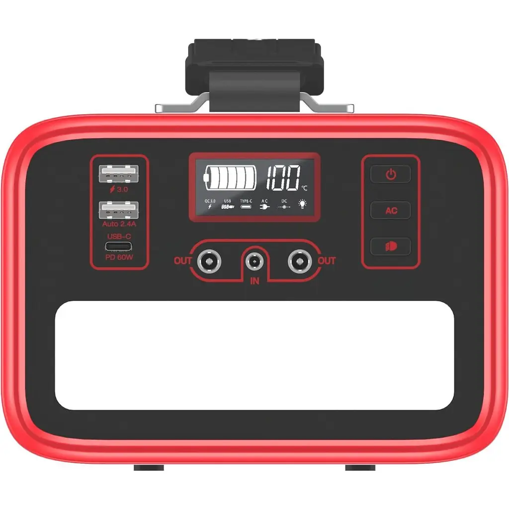 Зарядна станція Energizer 300Вт (307Вт/г) 2xDC, LiFePO4, USB-C PD 60Вт (PPS320W1) - фото 5