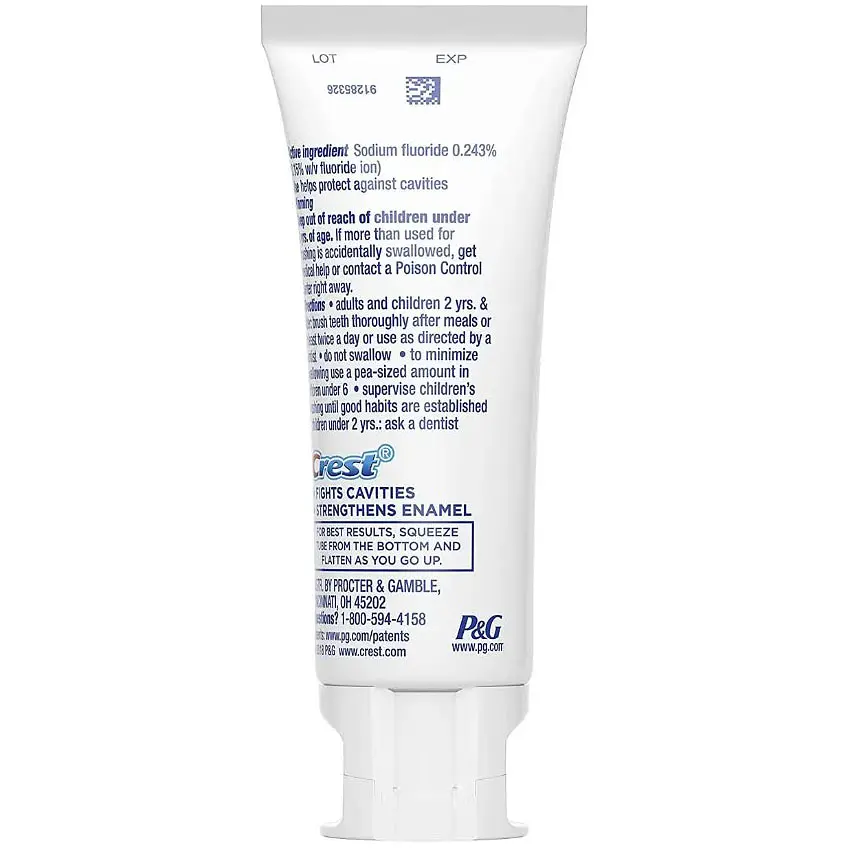 Дитяча зубна паста з ароматом полуниці Crest Kid's Cavity Protection Anticavity Strawberry Rush 119 г (BT4496) - фото 2