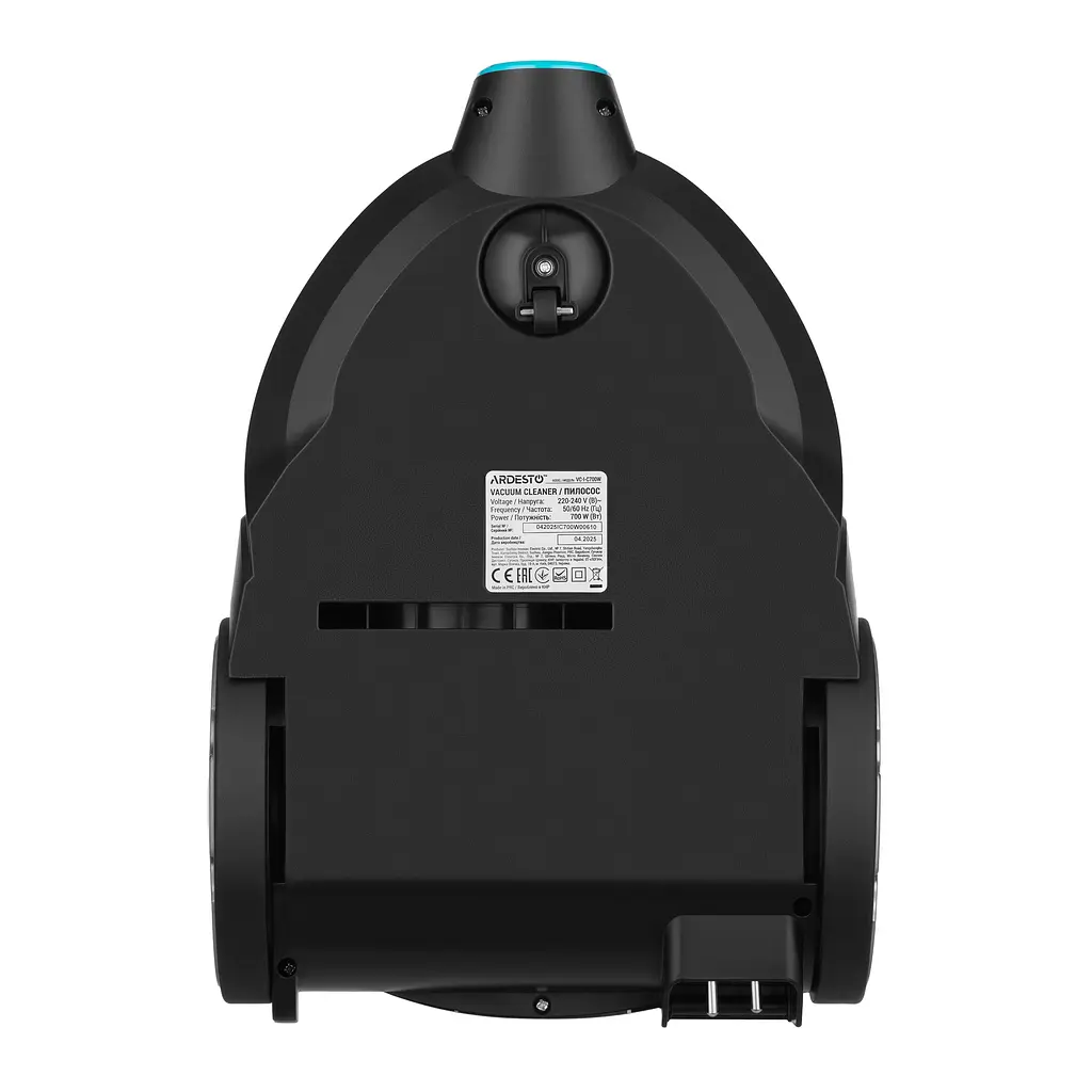 Пилосос Ardesto контейнерний біло-сріблястий 700 Вт (VC-I-C700W) - фото 10