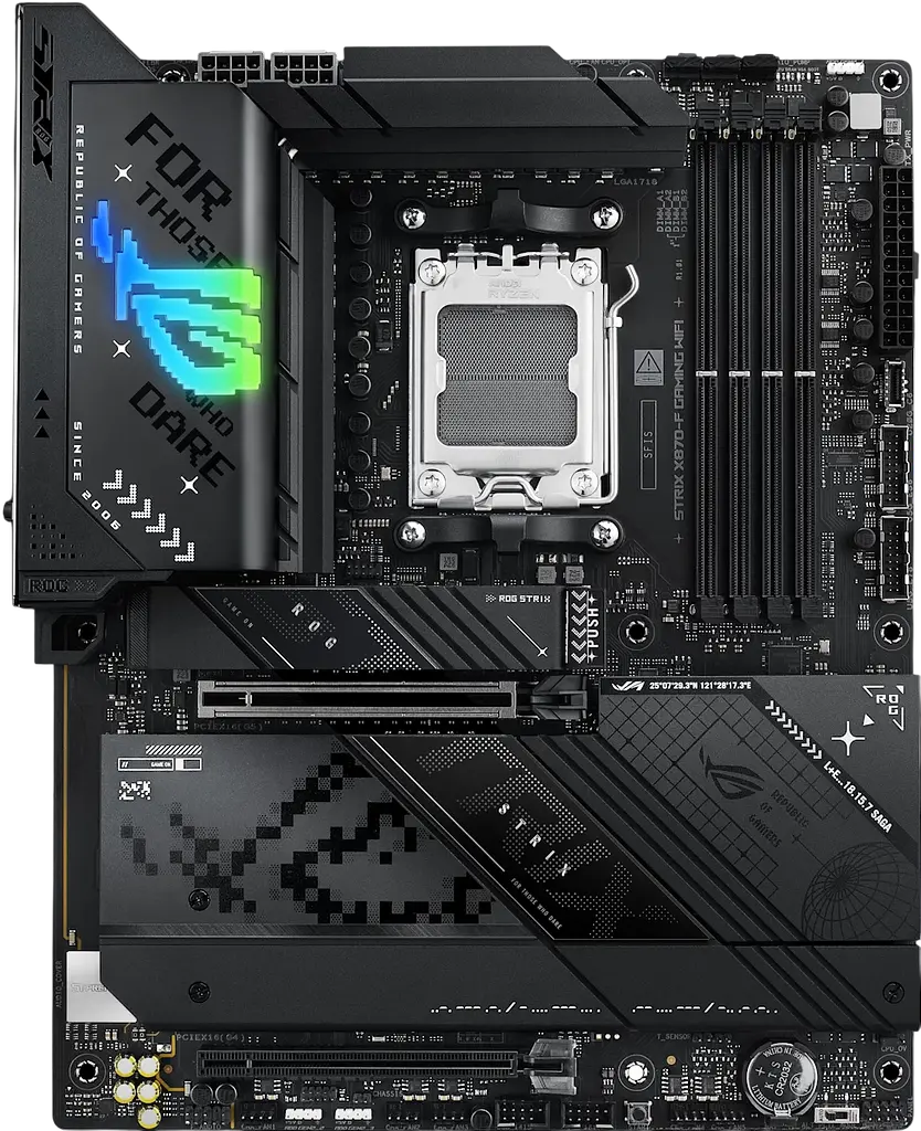 Материнська плата Asus X870-F ROG Strix Gaming Wi-Fi Socket AM5 (ROG STRIX X870-F GAMING WIFI) - фото 5
