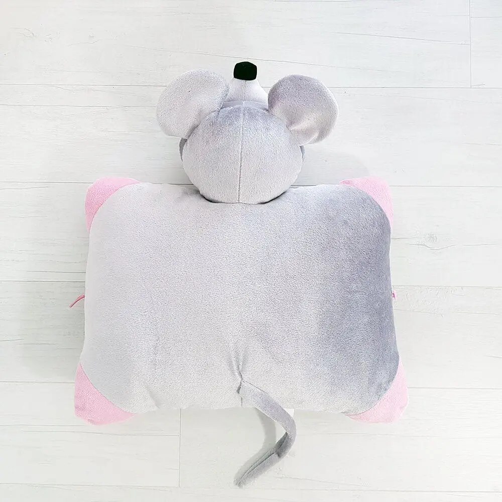 Мягкая игрушка Подушка мышонок 37см - фото 3