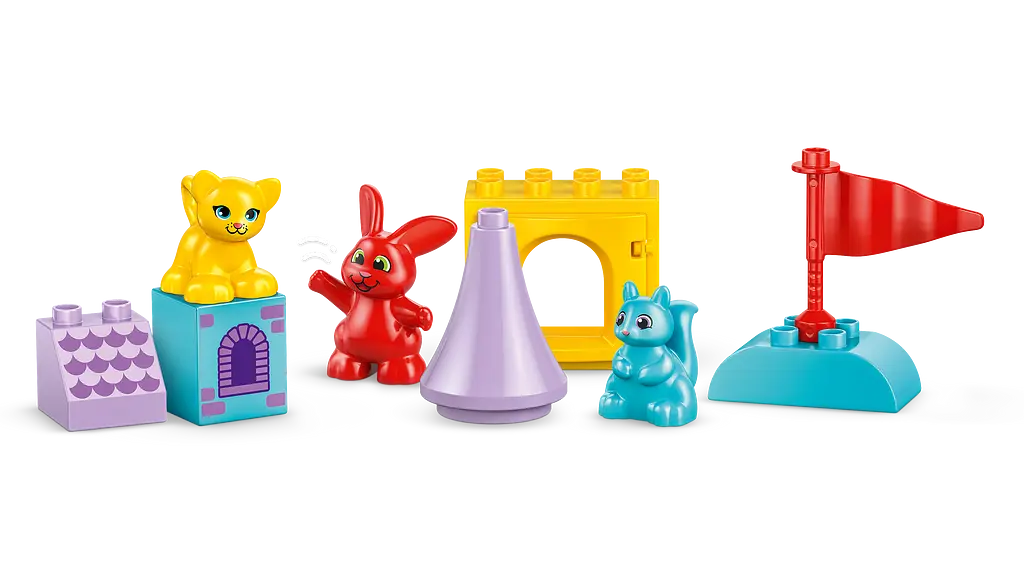 Конструктор LEGO DUPLO Town Гра «Замок Хопсі» 47 деталей (10450) - фото 6