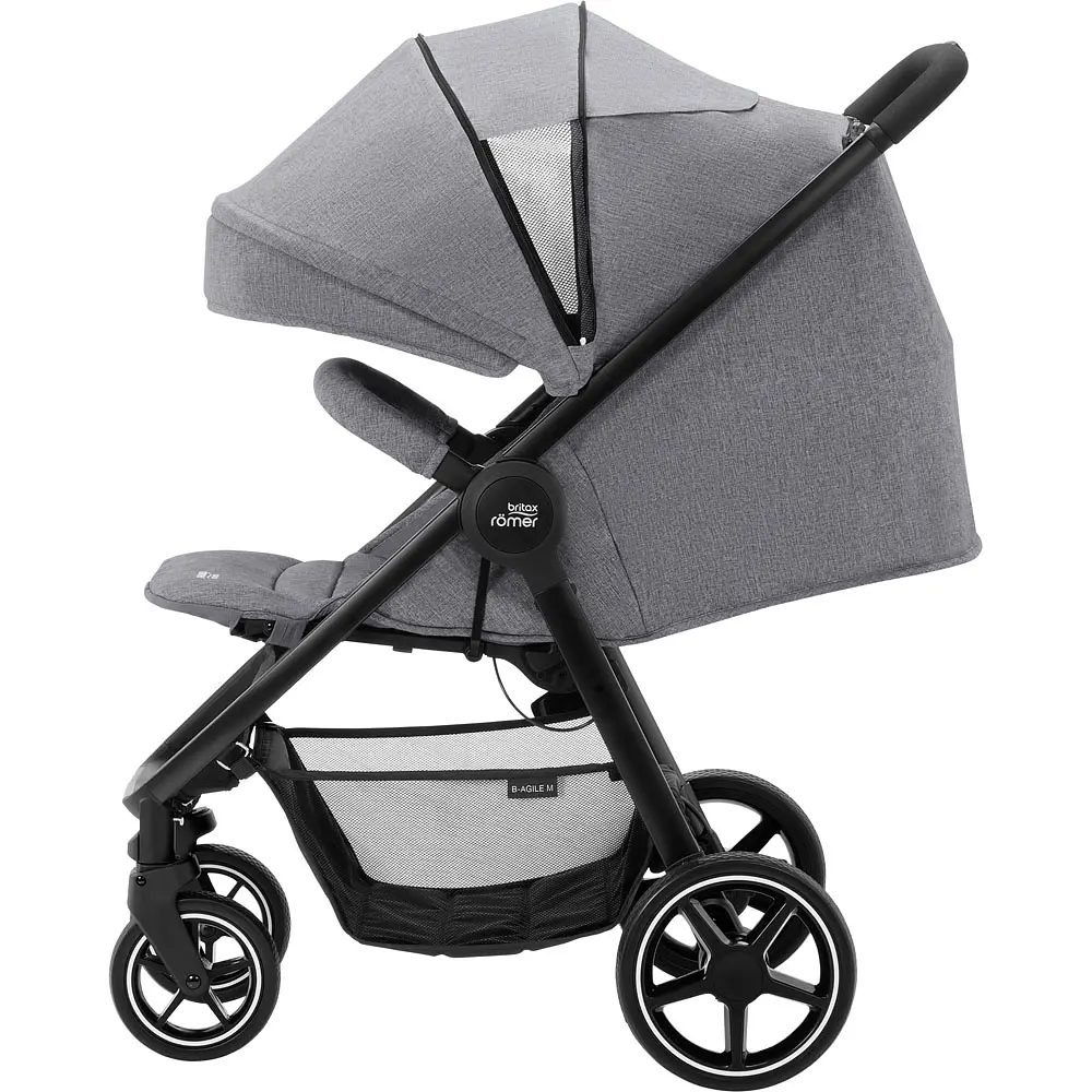 Прогулянкова коляска Britax Romer B-Agile M Elephant Grey (2000032524) - фото 4