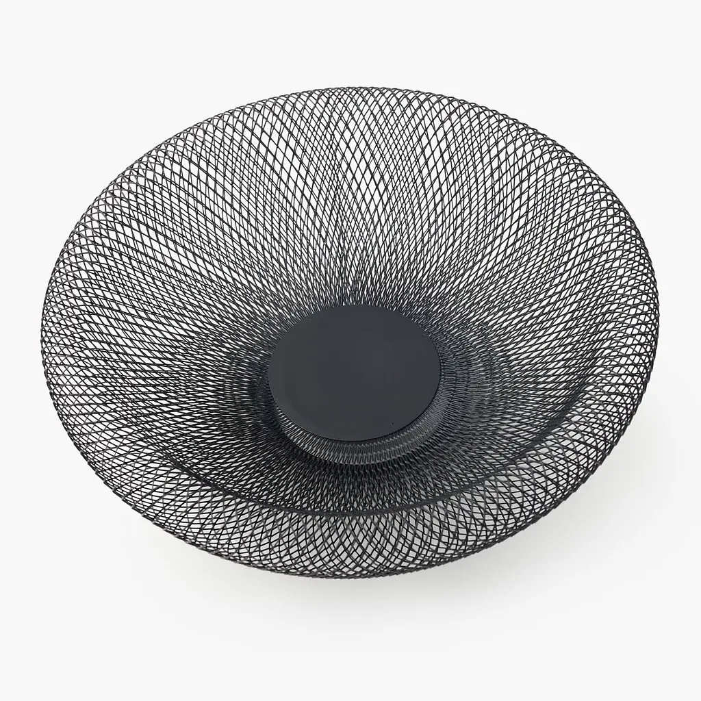 Корзина для фруктов MBM Home металлическая 335x110 мм черная (KP-144 M BLACK) - фото 2