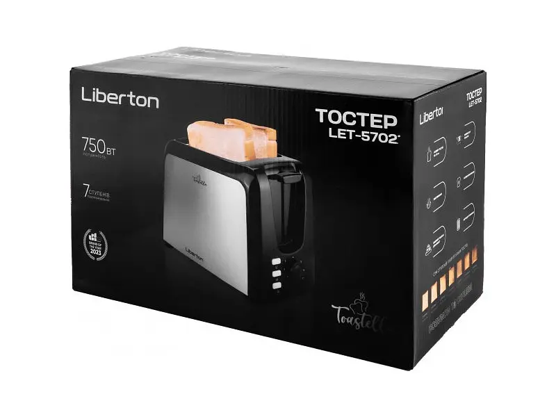 Тостер Liberton LET-5702 - фото 9