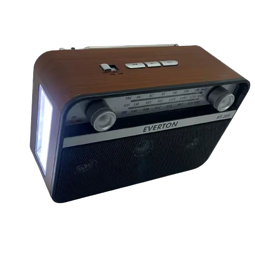 Портативний радіоприймач Everton RT-309 FM/AM/SW/Bluetooth/USB з ліхтариком (1756375714) - фото 3