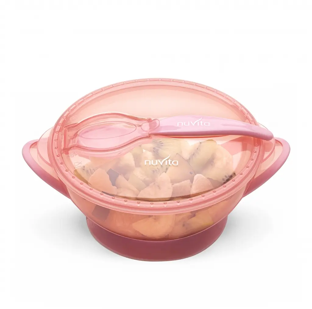 Дорожный набор для кормления Nuvita Cool, розовый (NV1421COOLPINK) - фото 7
