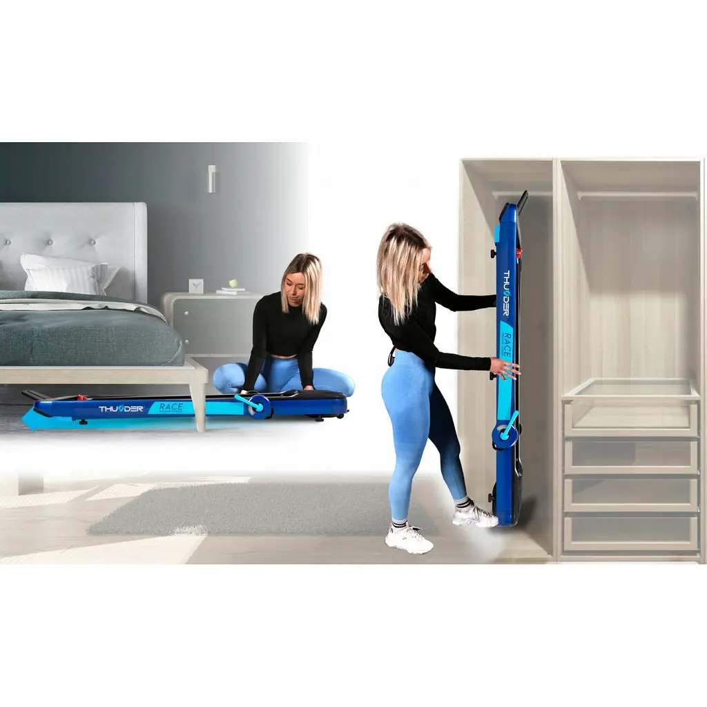 Беговая дорожка THUNDER Race Blue - фото 3