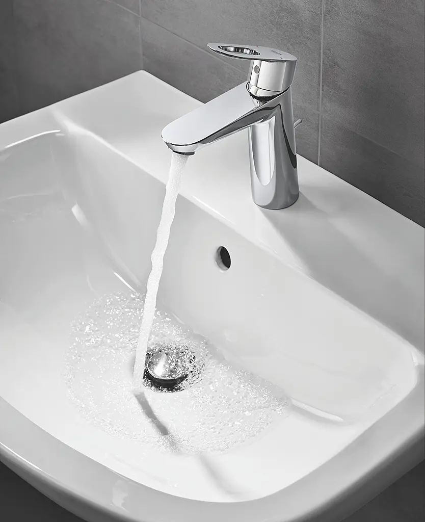 Смеситель для умывальника Grohe Bau Loop 23762000 Хром - фото 2
