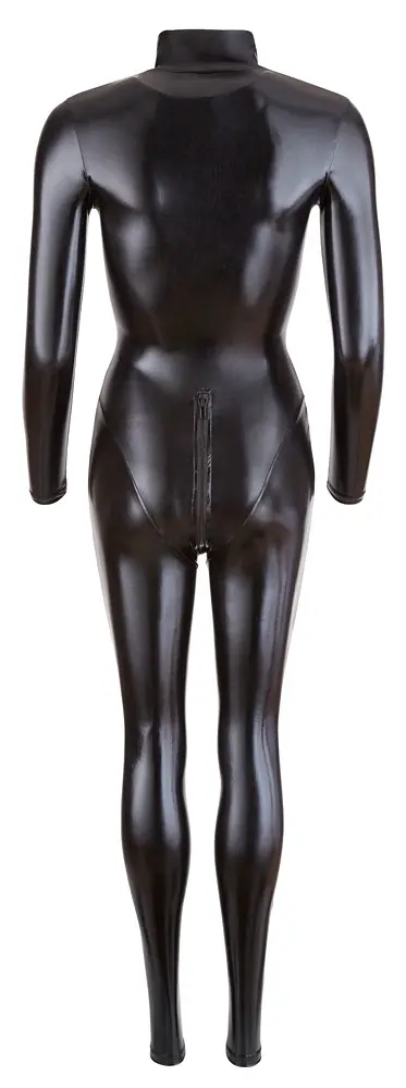 Комбинезон Cottelli Collection Party Jumpsuit Long Sleeves S черный - фото 6