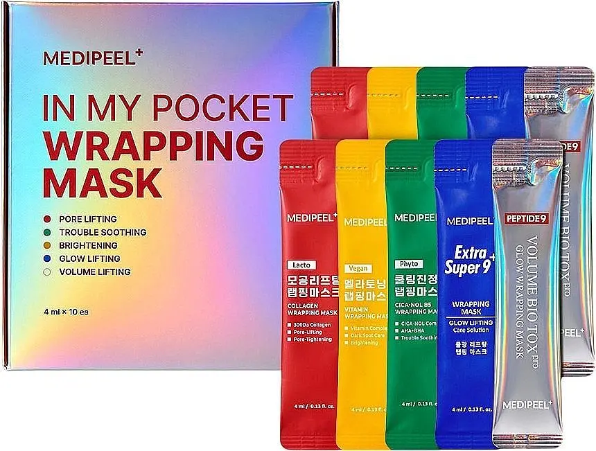 Набір масок плівок Medi Peel In My Pocket Wrapping Mask